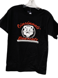 Cincinnati Bearcats Retro Design Tee - Black